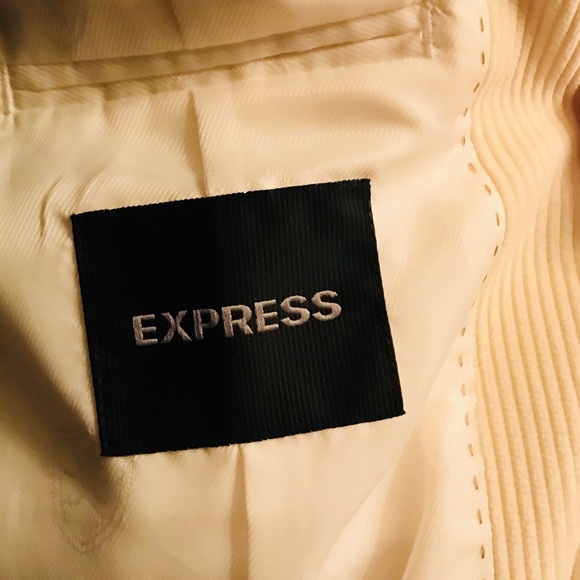 Cream corduroy Express Blazer - Picture 4 of 6